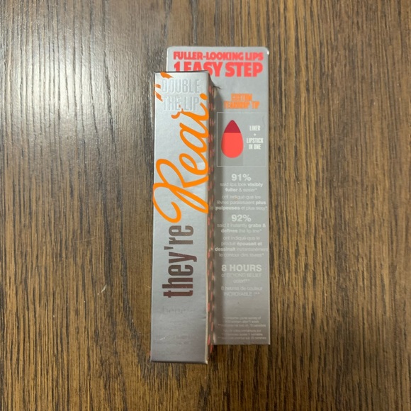 NEW Benefit Cosmetics Double the Lip Lipstick & Liner - Pink Thrills - Picture 3 of 6